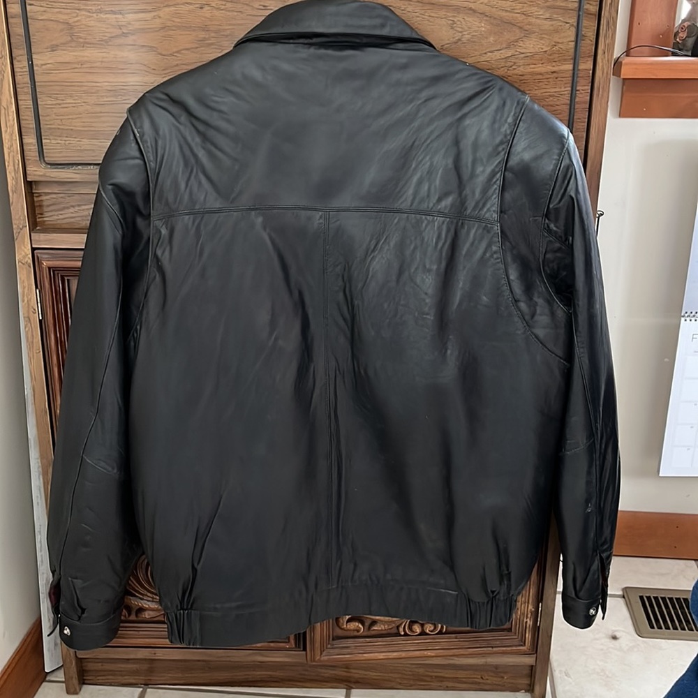 Men’s Nicole Miller Leather Jacket - Picture 8 of 13